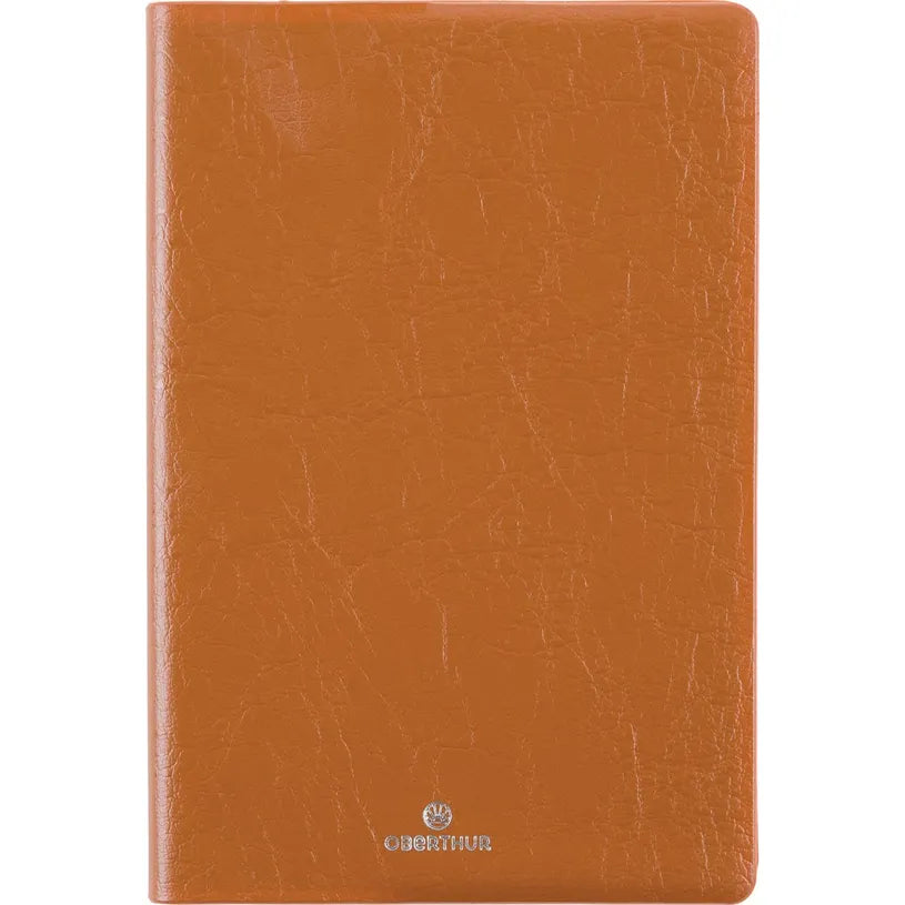 Agenda 2027 OBERTHUR Odessa - 10 x 15 cm - 1 semaine sur 2 pages - Orientation verticale - Marron