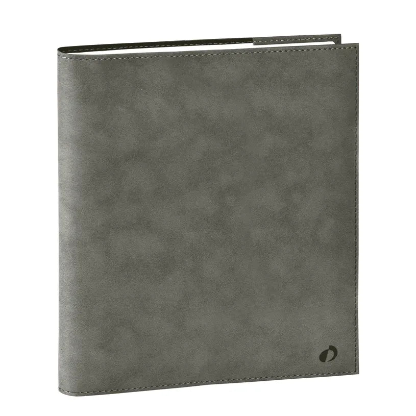 Agenda 2027 QUO VADIS Exécutif Color - 16 x 16 cm - 1 semaine sur 2 pages - Orientation verticale - Andréa gris