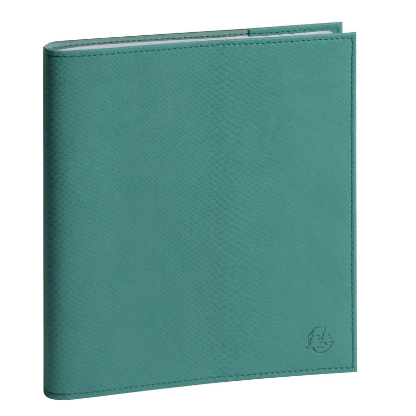 Agenda 2027 EXACOMPTA Lady 18 - 15 x 17 cm - 1 semaine + notes - Orientation horizontale - Alysse vert lagon