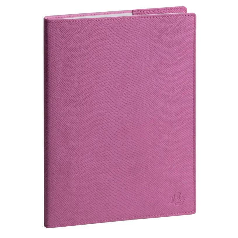 Agenda 2027 EXACOMPTA Lady 20 - 15 x 21 cm - 1 semaine + notes - Orientation horizontale - Alysse fuchsia