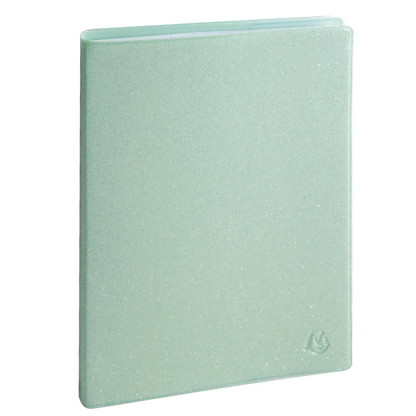 Agenda 2027 EXACOMPTA Lady 20 - 15 x 21 cm - 1 semaine + notes - Orientation horizontale - Eden vert d'eau