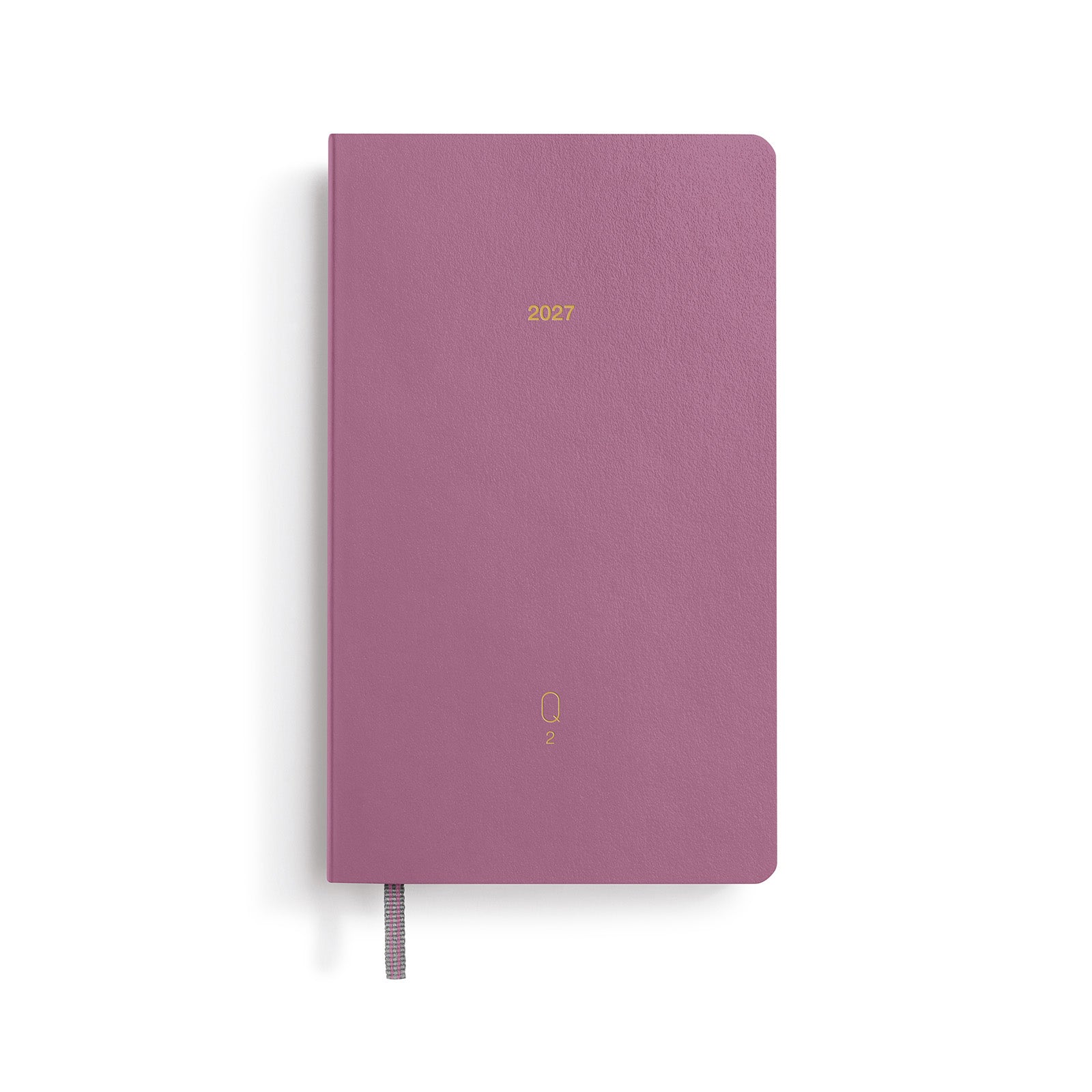 Quarterly Agenda Journalier 2027 LEUCHTTURM1917, Anglais - A6 - Softcover - Shades of Rose