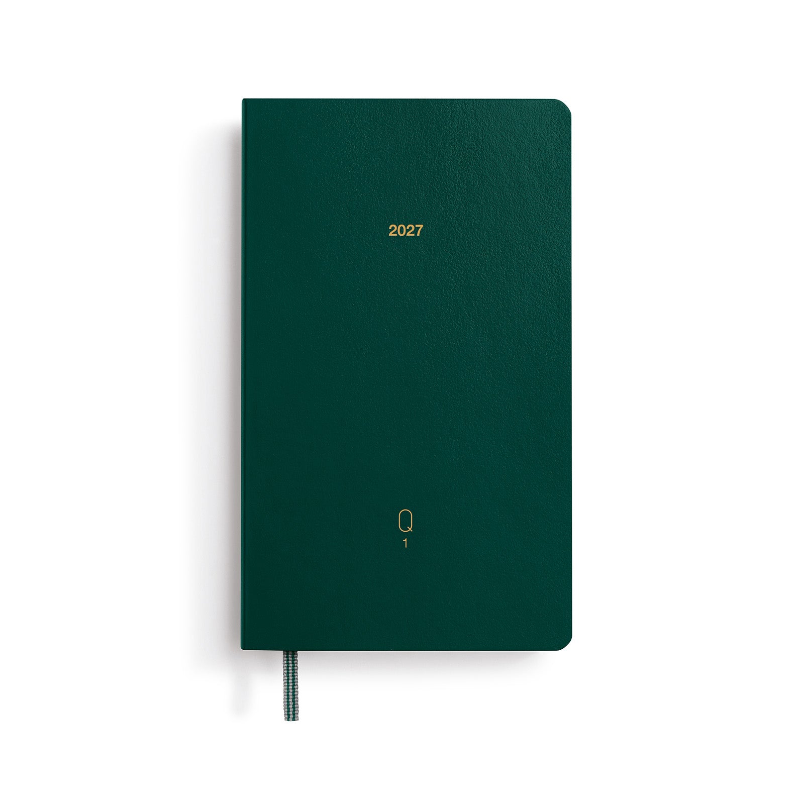 Quarterly Agenda Journalier 2027 LEUCHTTURM1917, Anglais - A6 - Softcover - Shades of Green