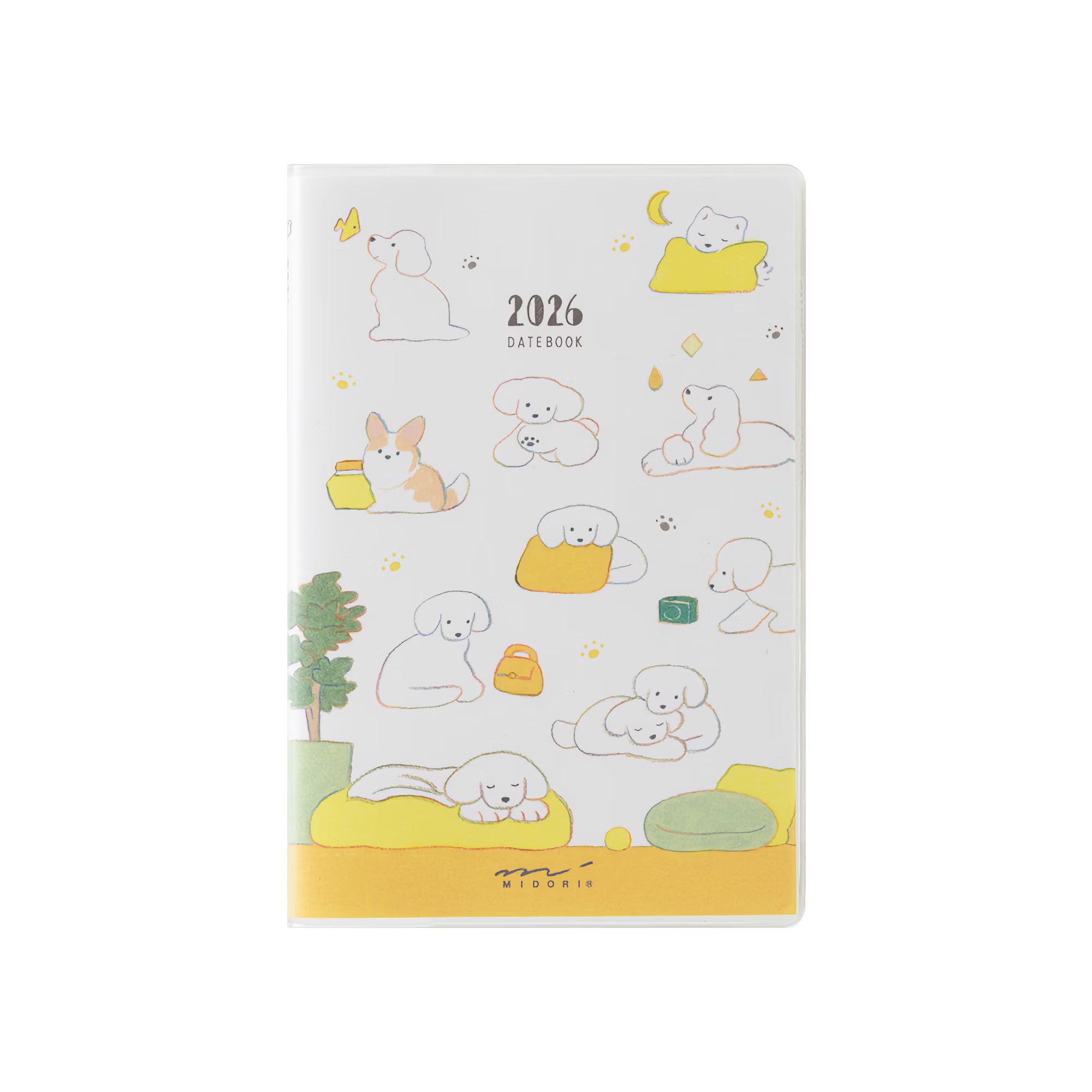 Agenda 2026 MIDORI Pocket Diary - Mini - Chien
