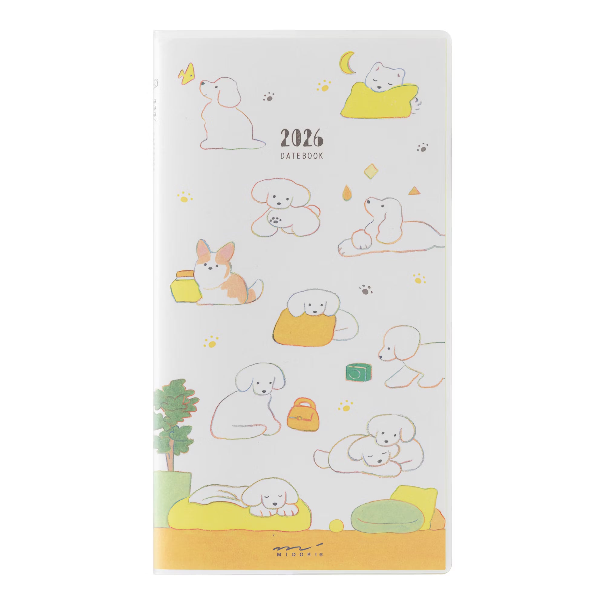 Agenda 2026 MIDORI Pocket Diary - Slim - Chien