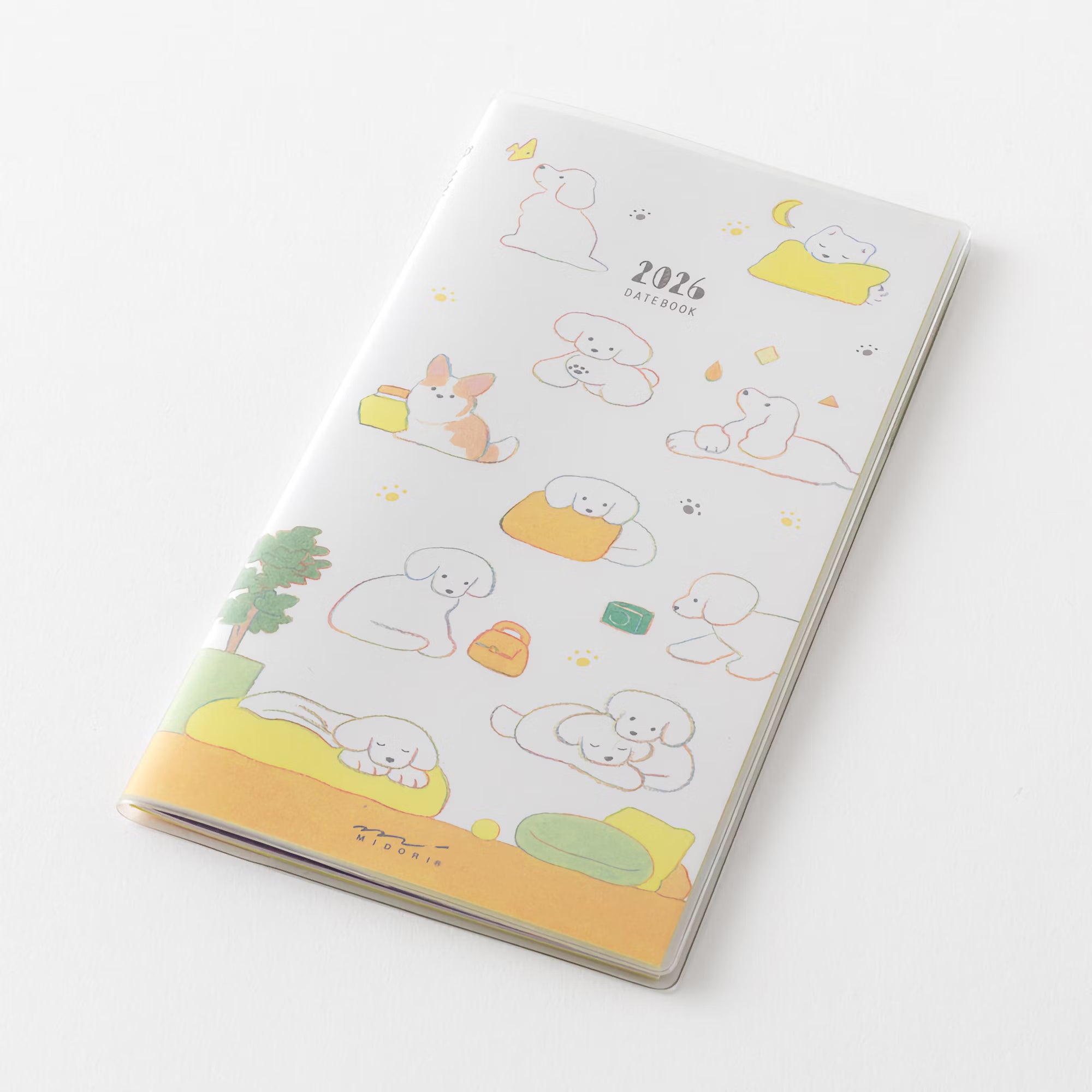 Agenda 2026 MIDORI Pocket Diary - Slim - Chien