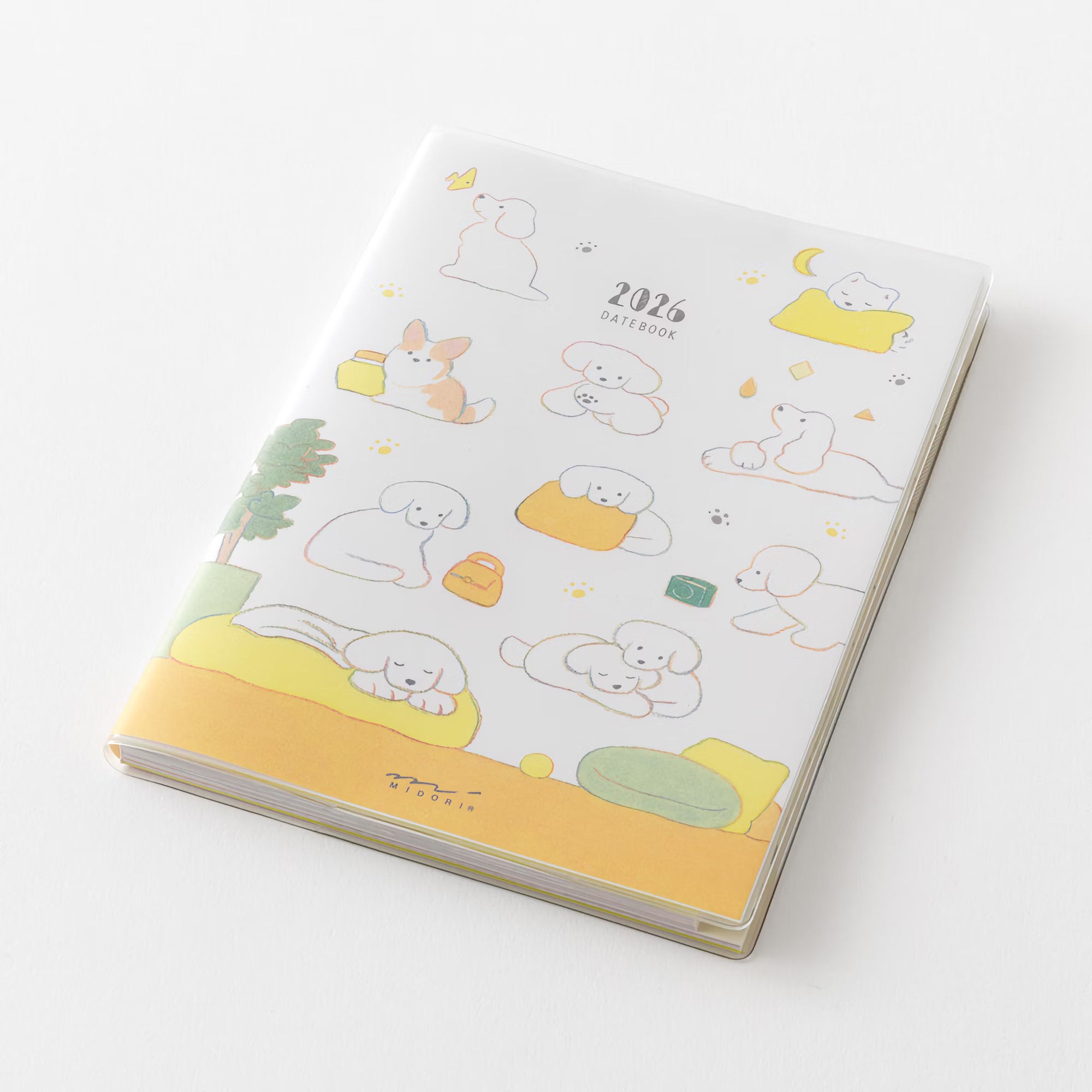 Agenda 2026 MIDORI Pocket Diary - A6 - Chien