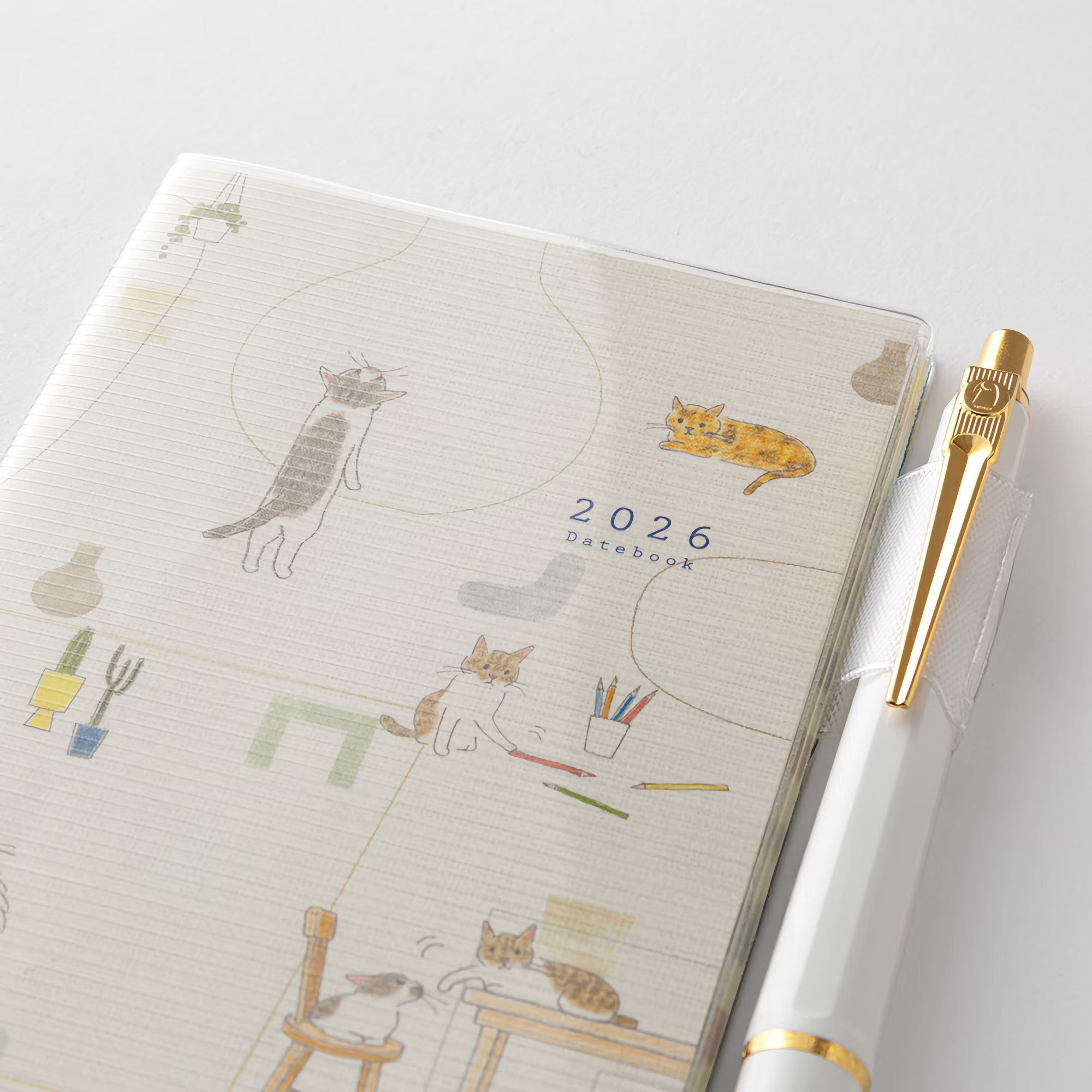 Agenda 2026 MIDORI Pocket Diary - Mini - Chat