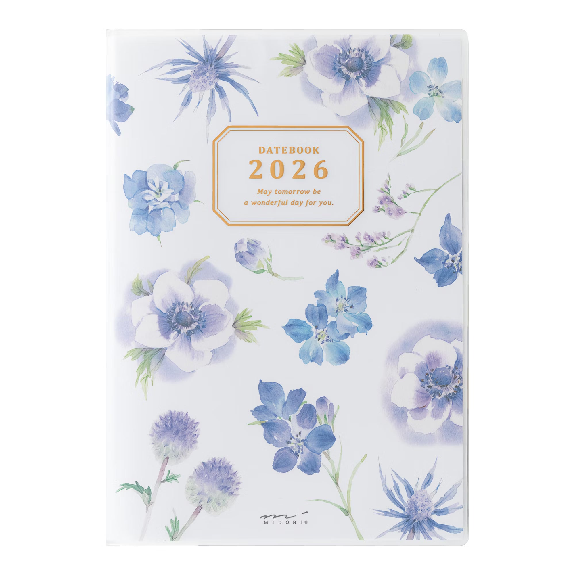 Agenda 2026 MIDORI Pocket Diary - B6 - Fleur