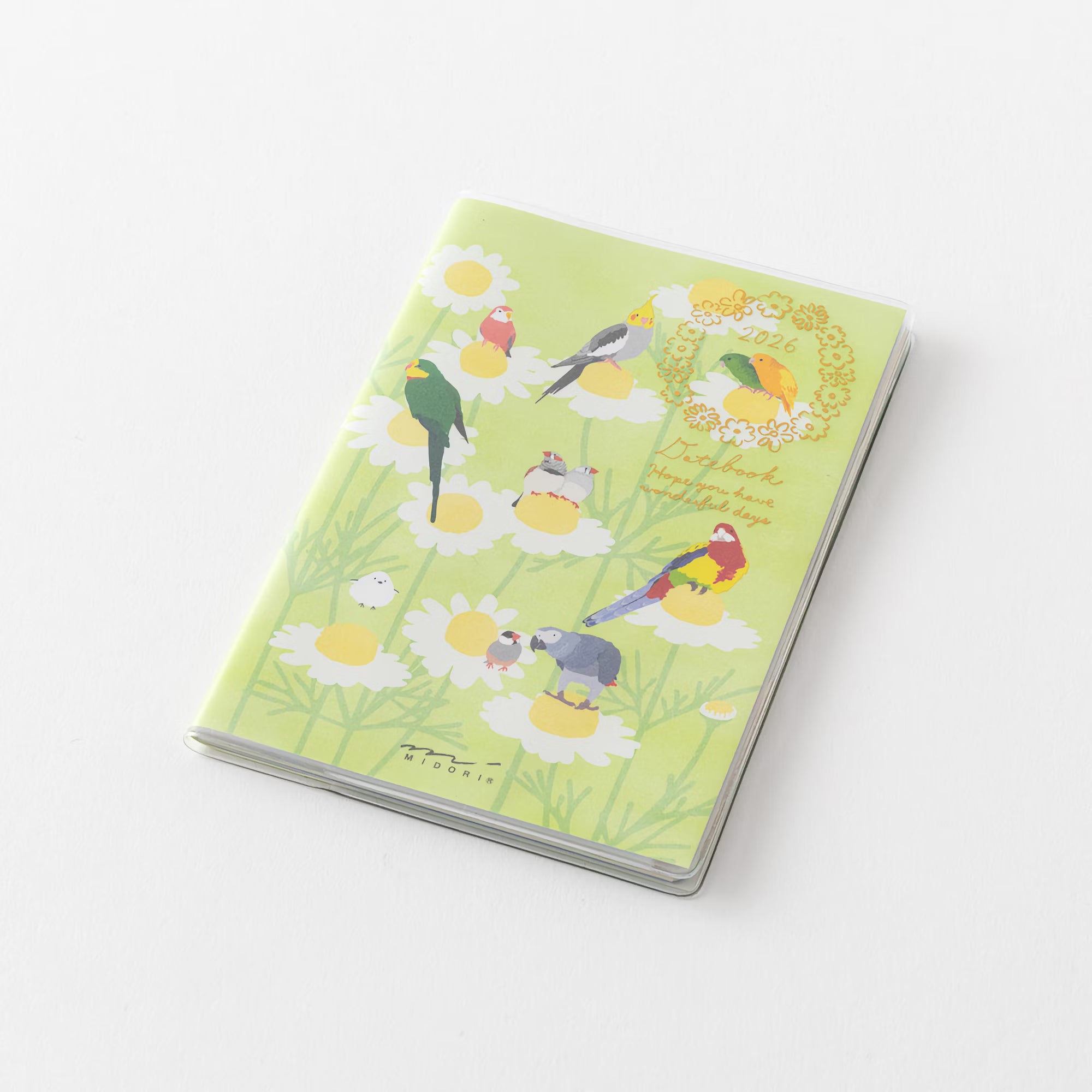Agenda 2026 MIDORI Pocket Diary - Mini - Oiseau