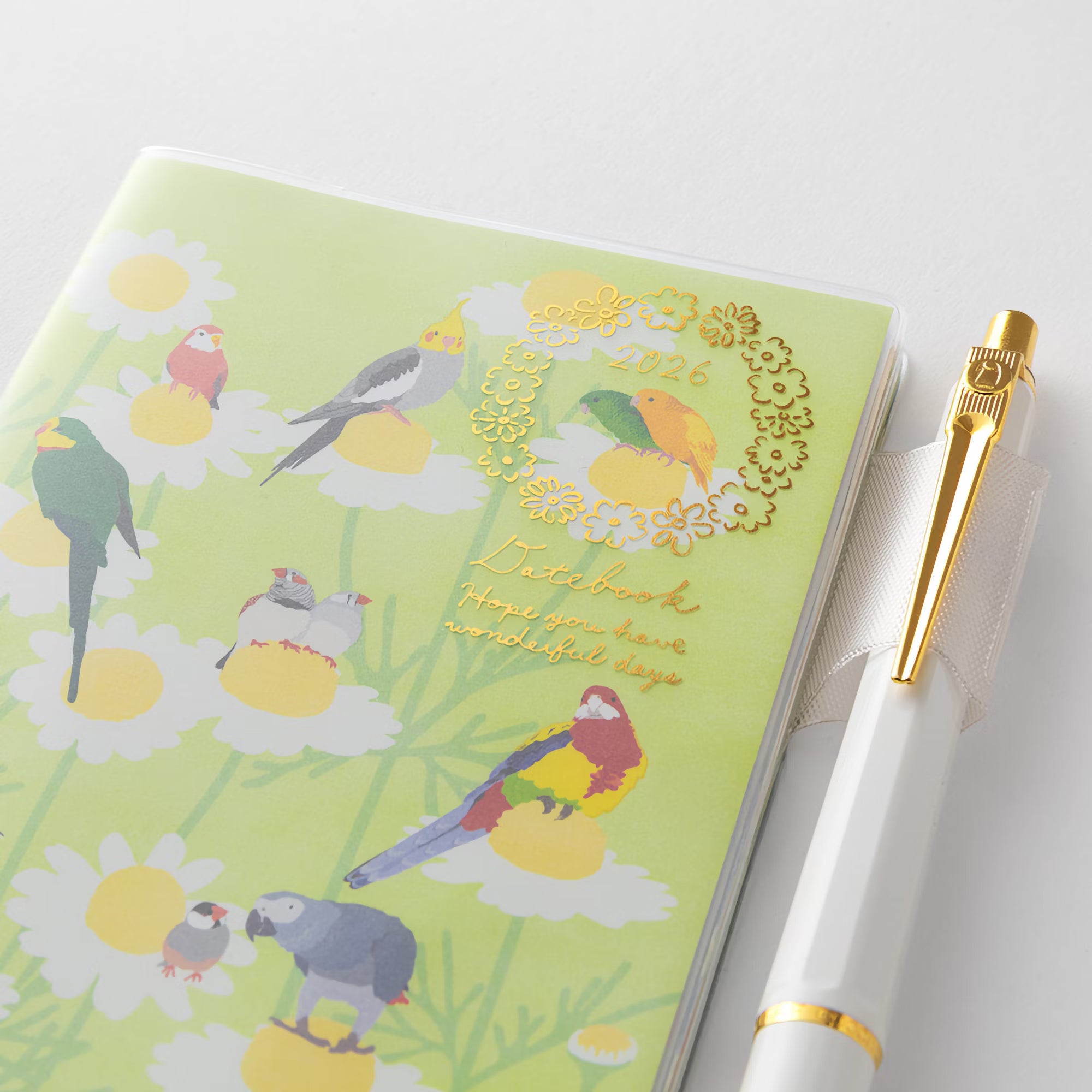 Agenda 2026 MIDORI Pocket Diary - Mini - Oiseau