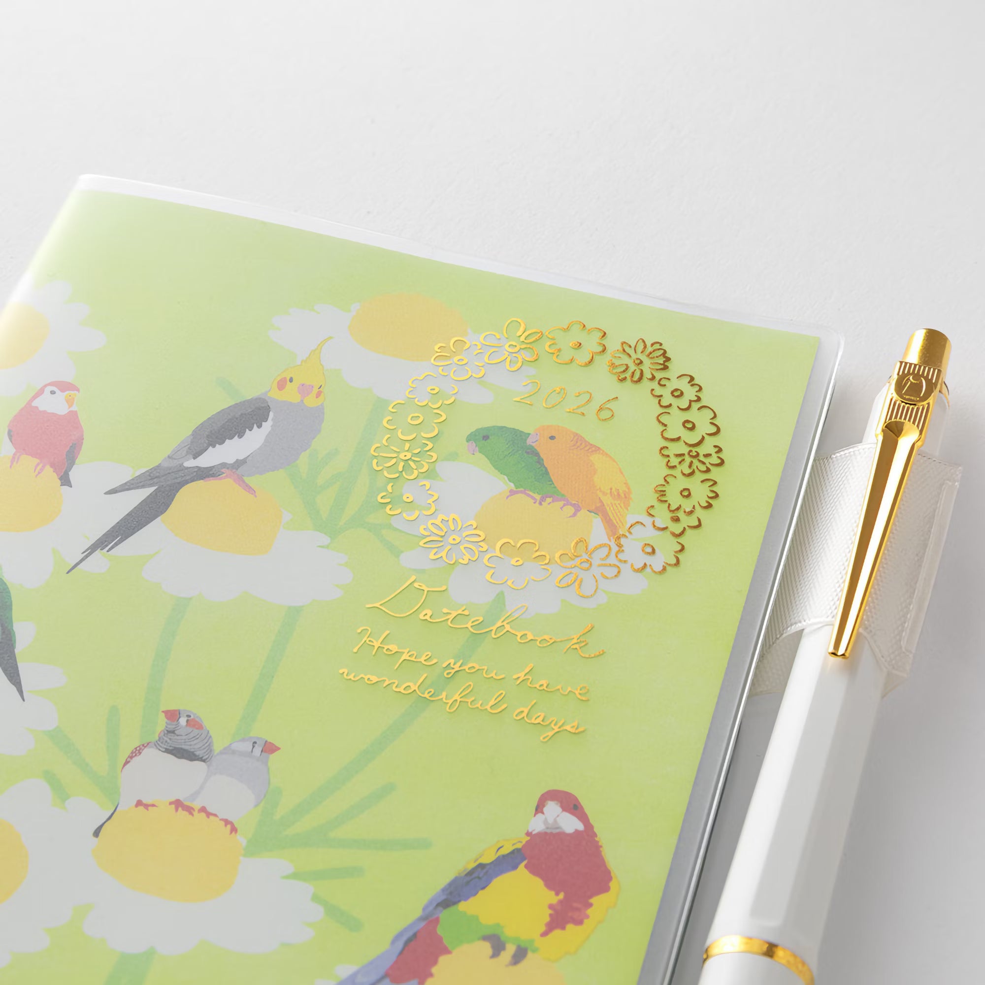 Agenda 2026 MIDORI Pocket Diary - Slim - Oiseau