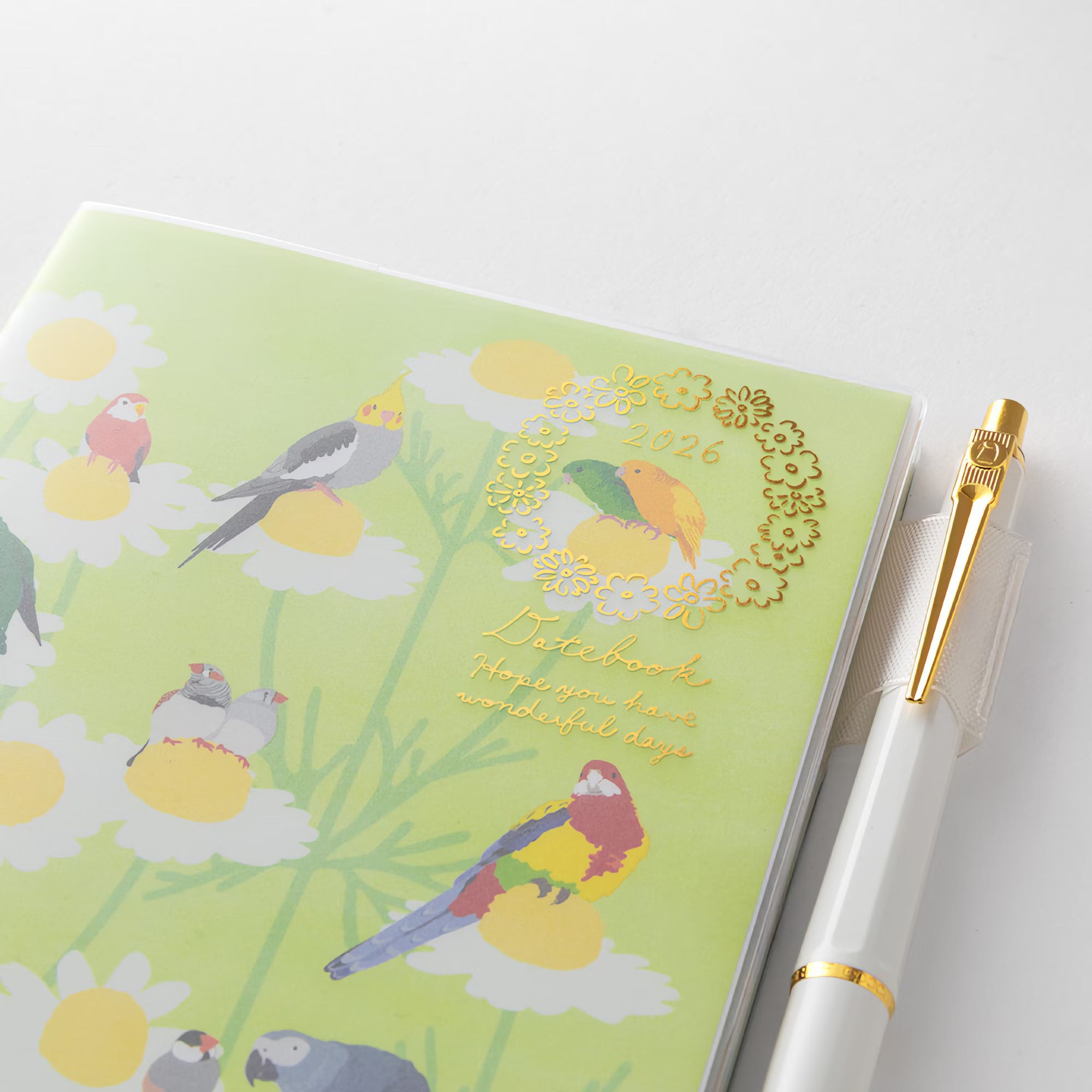 Agenda 2026 MIDORI Pocket Diary - A6 - Oiseau