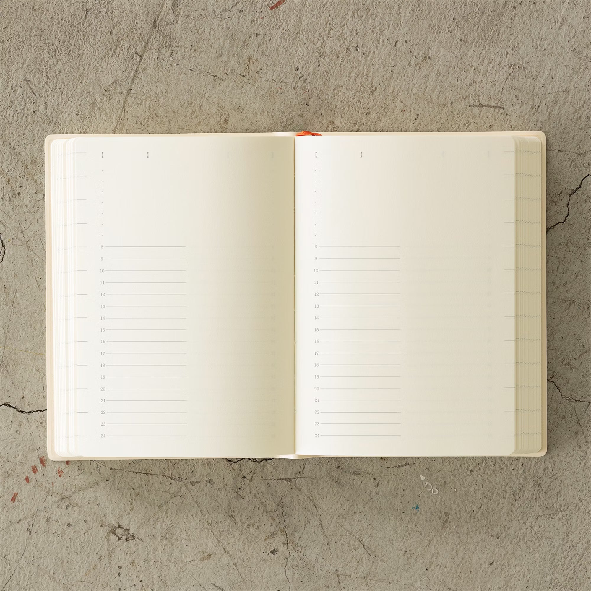 Agenda 2026 MIDORI MD PAPER Notebook Diary 1 Day 1 - A6