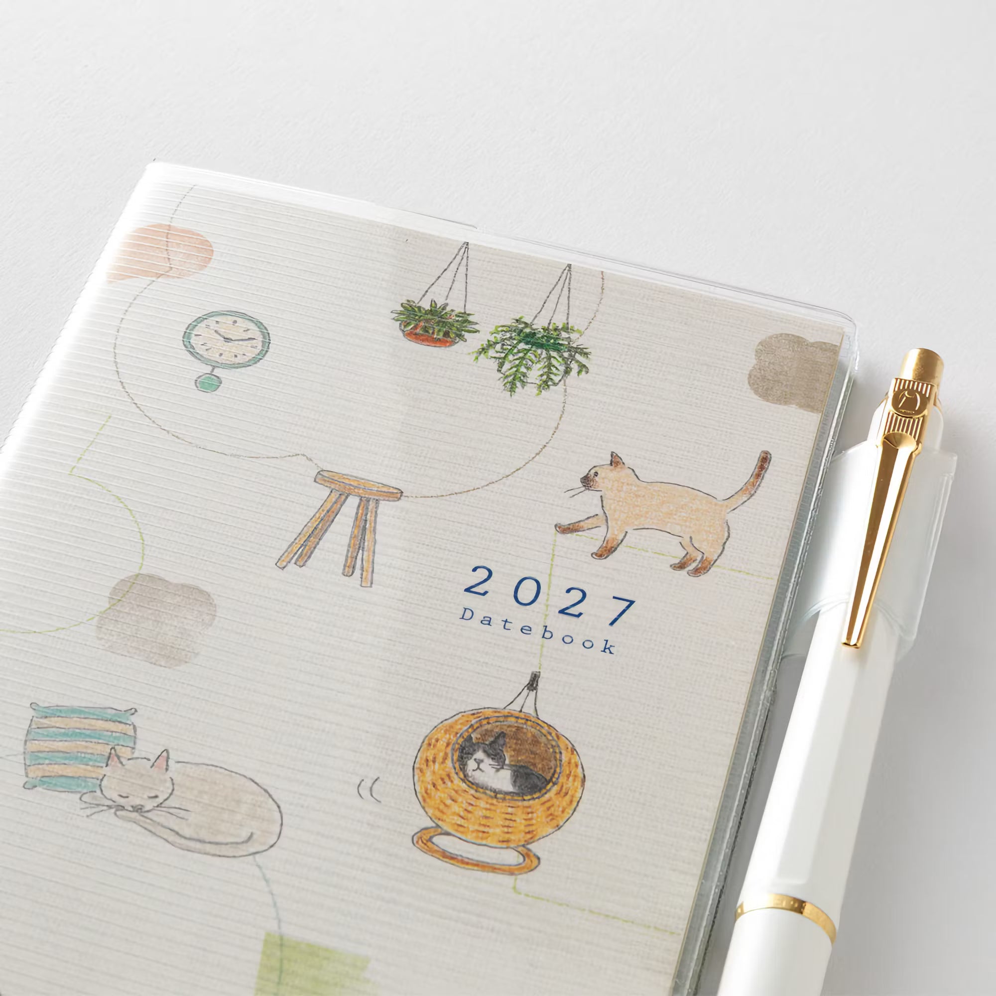 Agenda 2027 MIDORI Pocket Diary - Slim - Chat