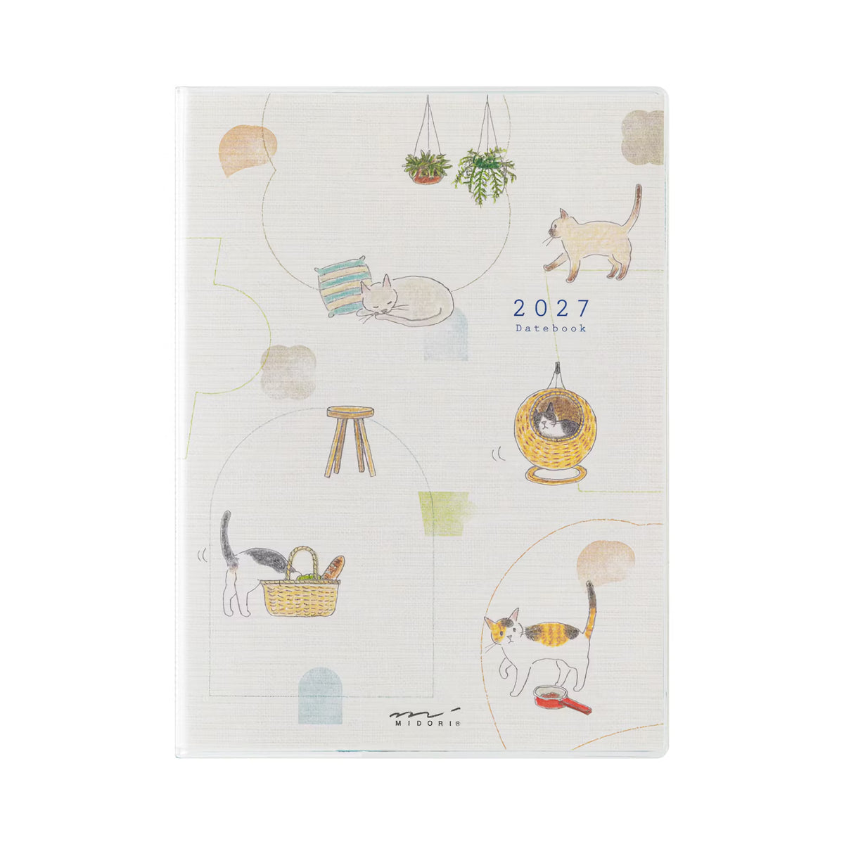 Agenda 2027 MIDORI Pocket Diary - A6 - Chat