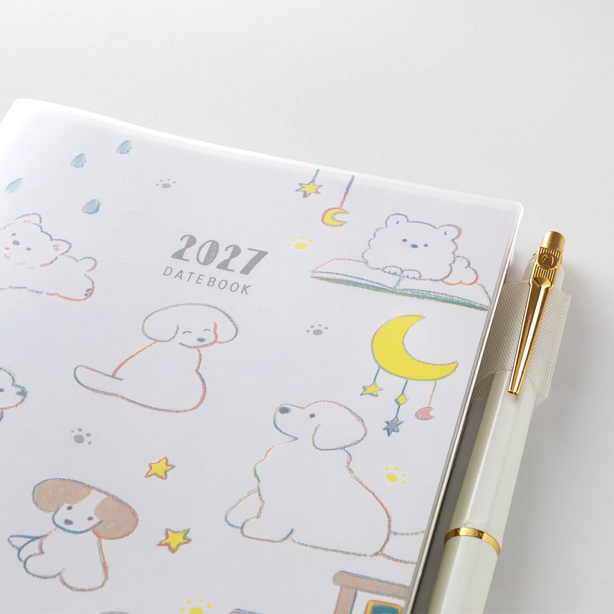 Agenda 2027 MIDORI Pocket Diary - B6 - Chien