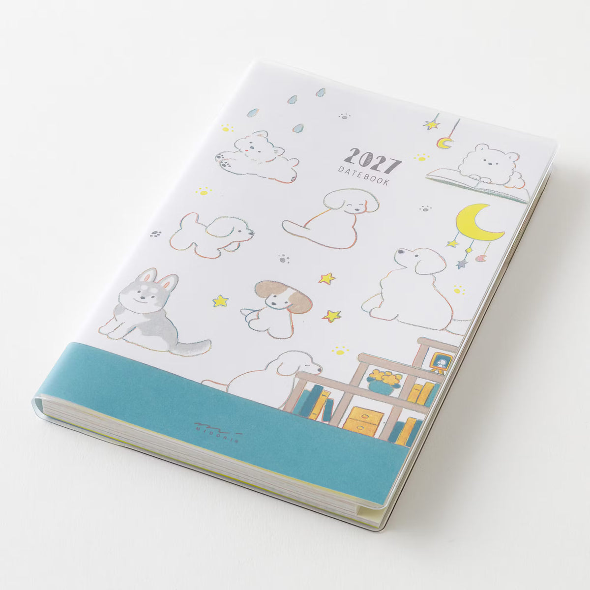 Agenda 2027 MIDORI Pocket Diary - B6 - Chien