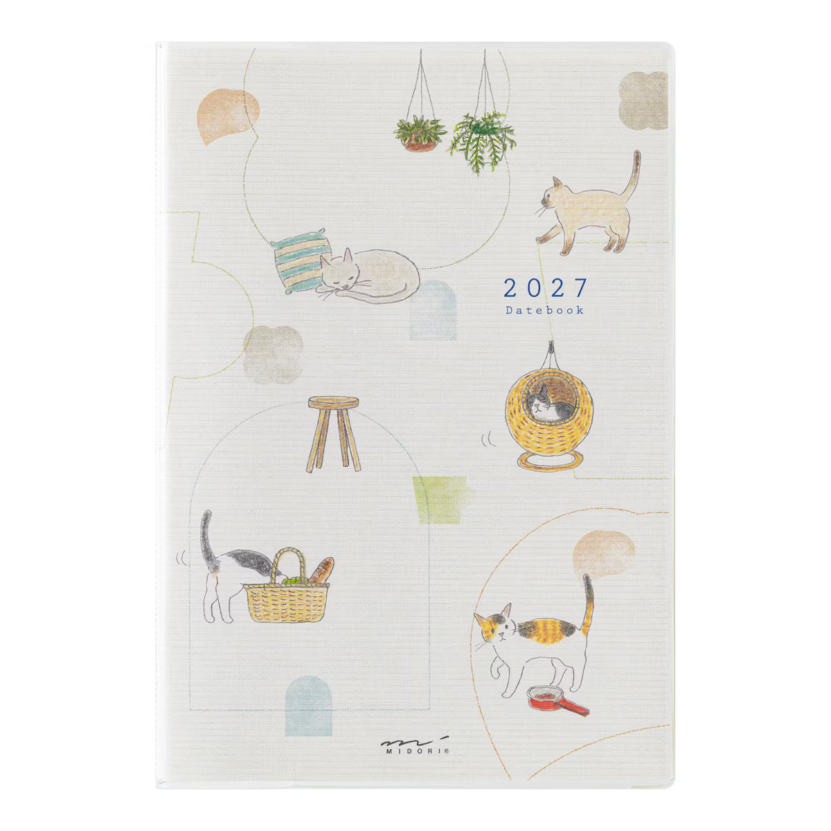 Agenda 2027 MIDORI Pocket Diary - B6 - Chat