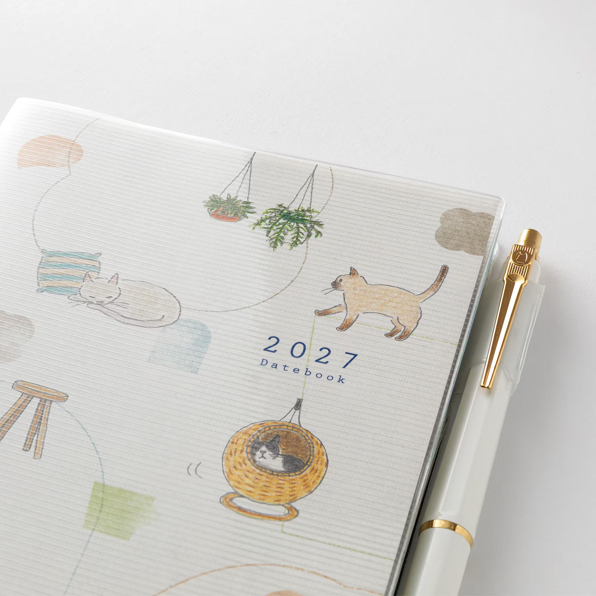 Agenda 2027 MIDORI Pocket Diary - B6 - Chat