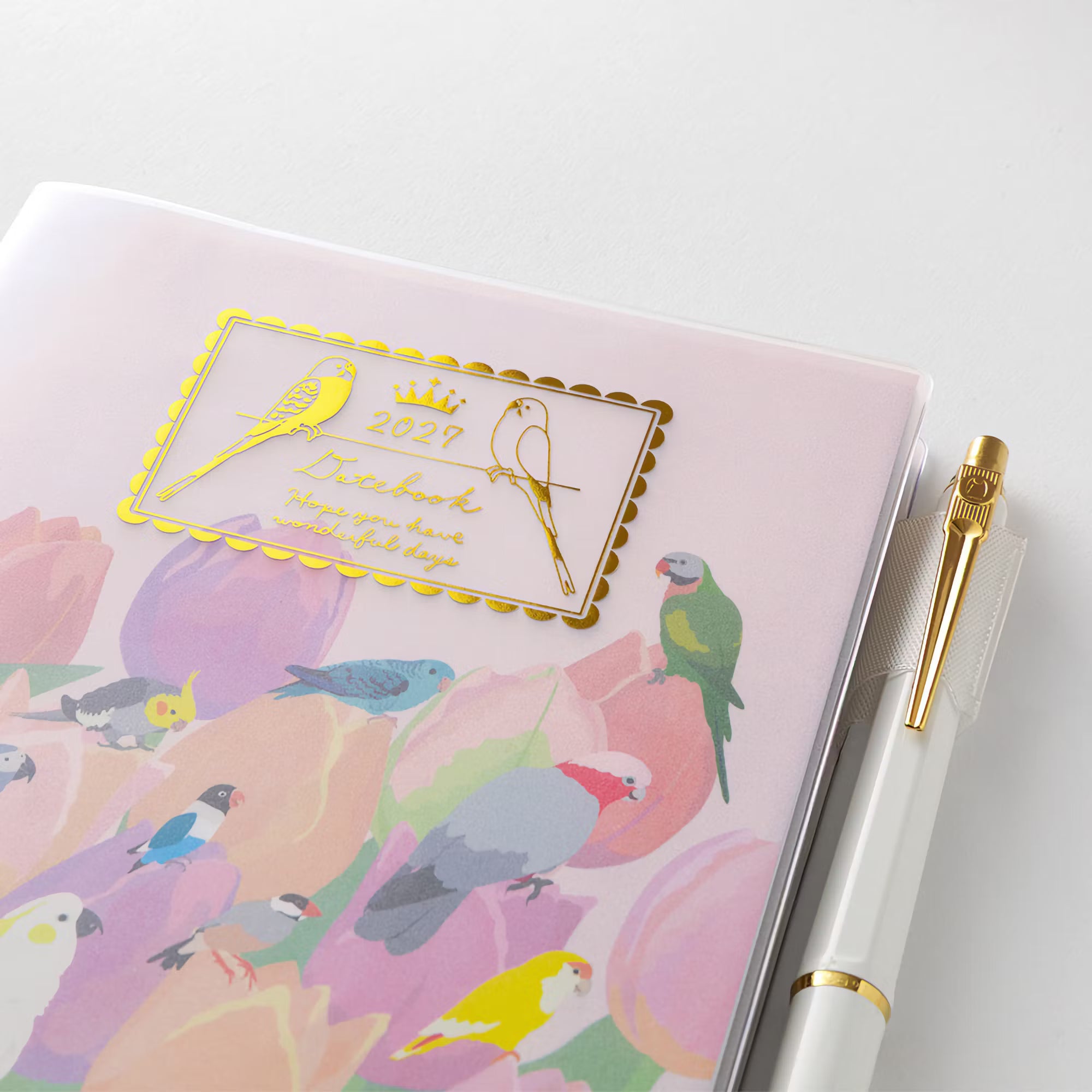 Agenda 2027 MIDORI Pocket Diary - B6 - Oiseau