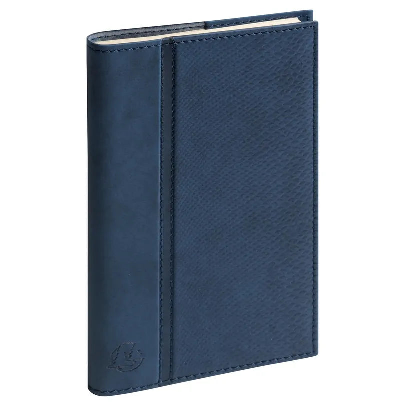 Agenda 2027 EXACOMPTA Temporel 16S - 9 x 16 cm - 1 semaine sur 2 pages - Orientation verticale - Duo Kaa bleu