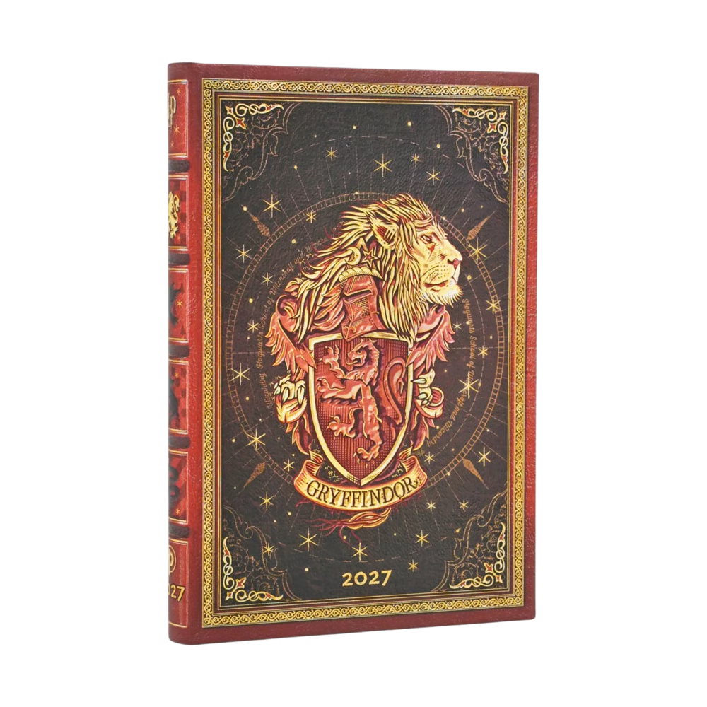 Agenda 2027 PAPERBLANKS Gryffondor - 1 semaine sur 2 pages - Mini - Hardcover - Horizontal - 176p