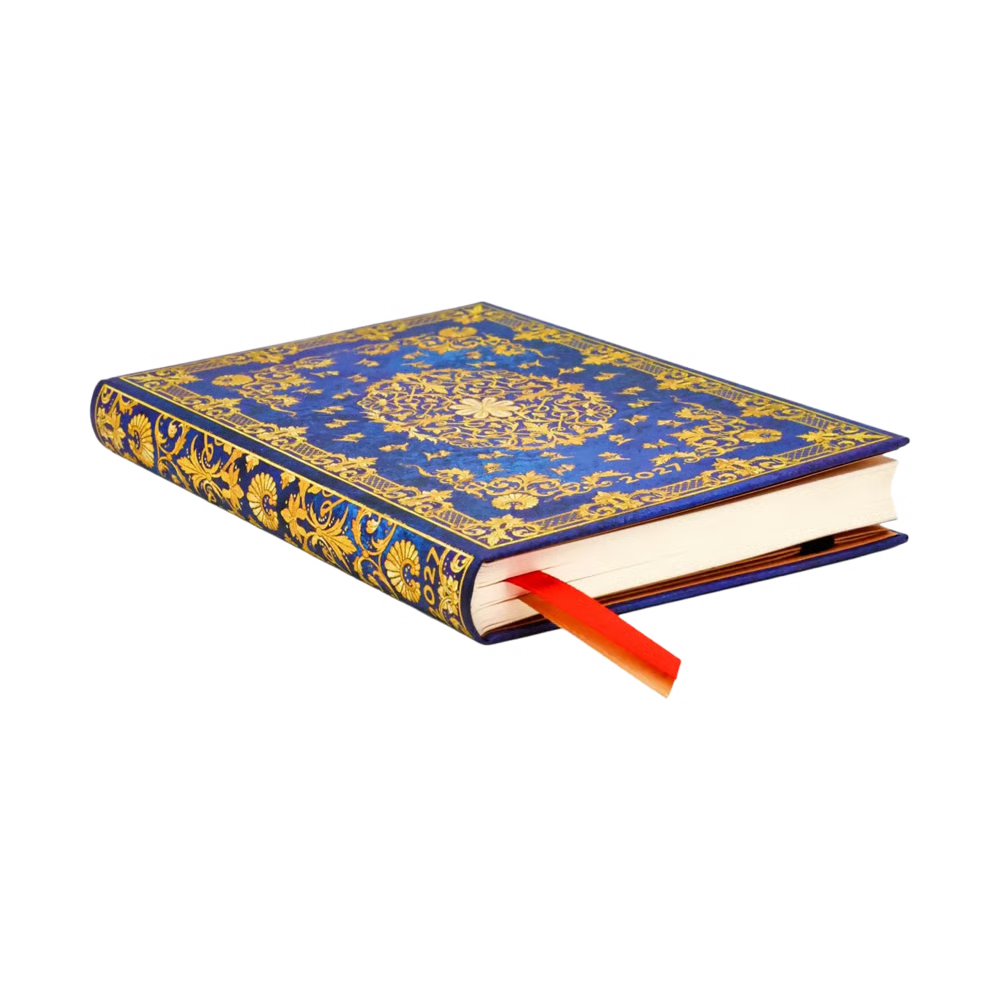 Agenda 2027 PAPERBLANKS Ciel de Soie - 1 semaine sur 2 pages - Mini - Hardcover - Horizontal - 176p