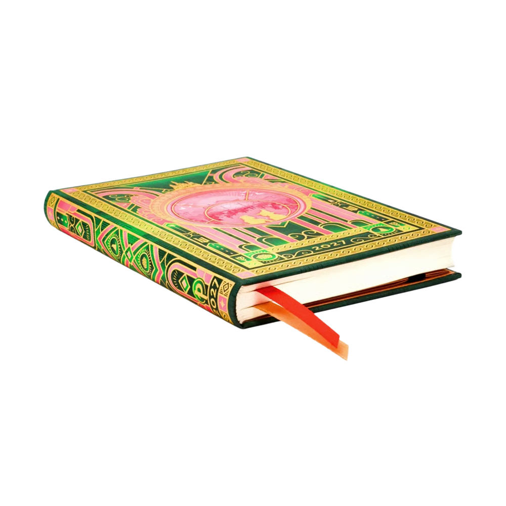 Agenda 2027 PAPERBLANKS La Magie de Wicked - 1 semaine sur 2 pages - Mini - Hardcover - Horizontal - 176p