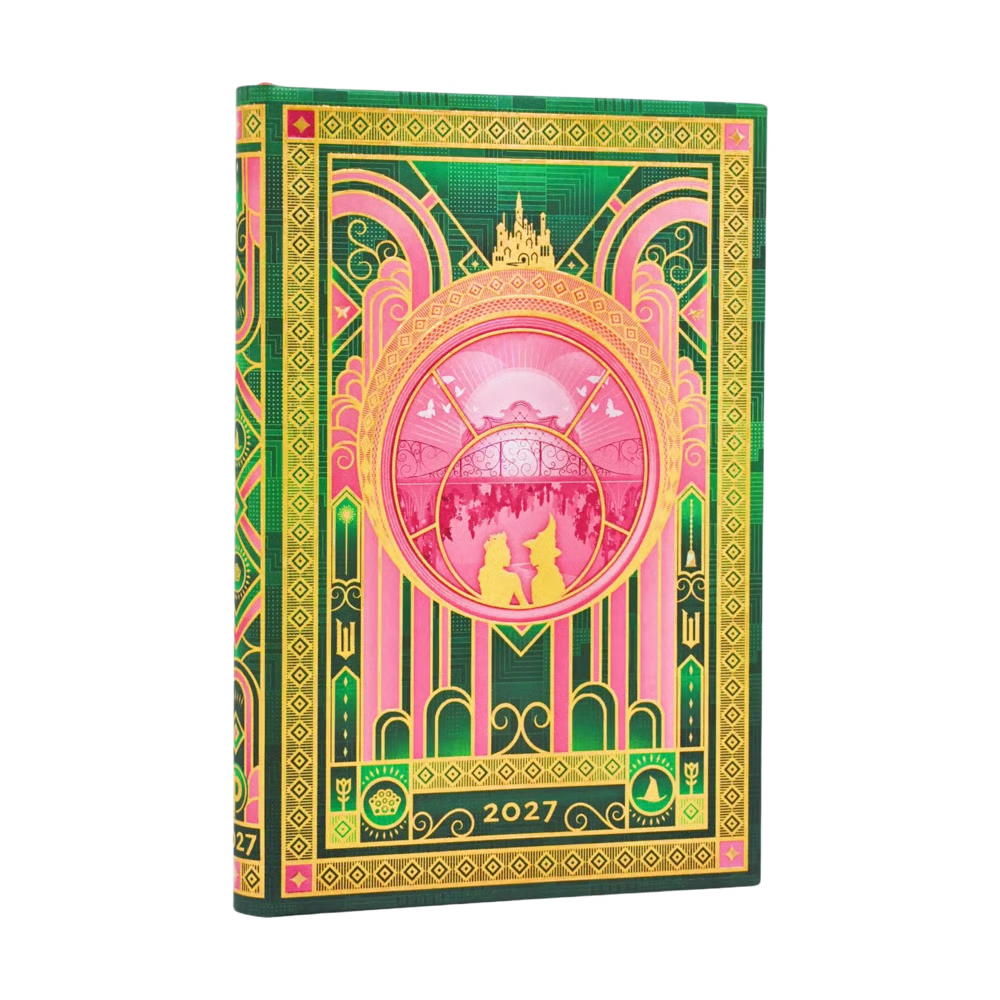 Agenda 2027 PAPERBLANKS La Magie de Wicked - 1 semaine sur 2 pages - Mini - Hardcover - Horizontal - 176p
