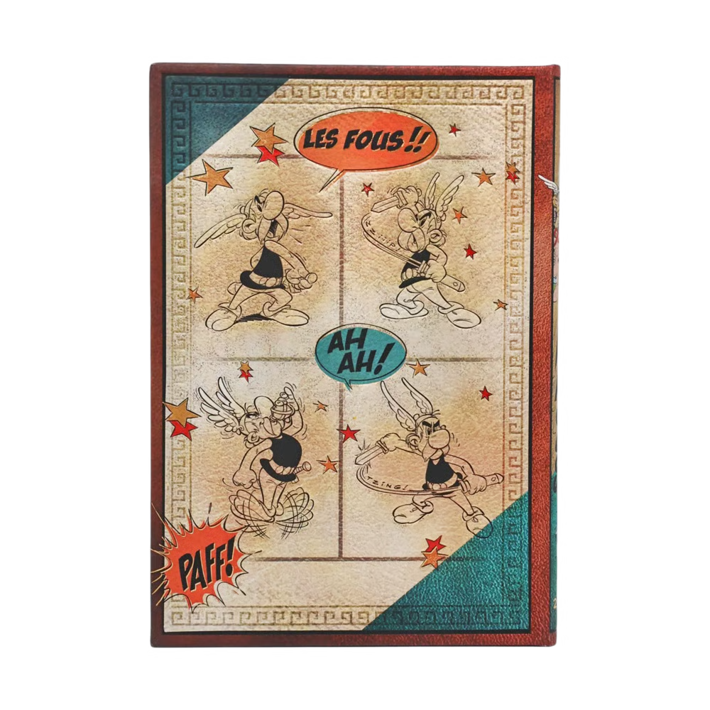 Agenda 2027 PAPERBLANKS Astérix le Gaulois - 1 semaine sur 2 pages - Midi - Hardcover - Horizontal - 176p