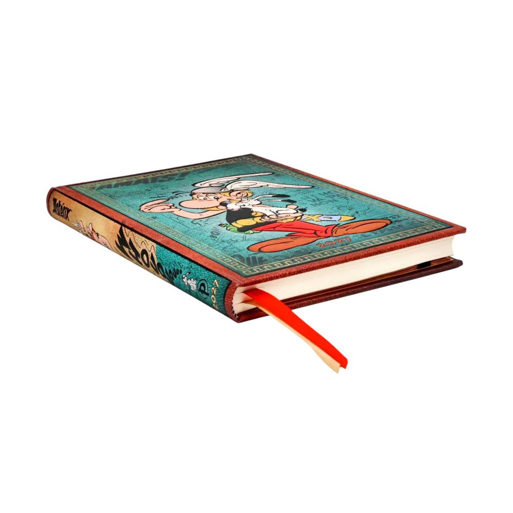 Agenda 2027 PAPERBLANKS Astérix le Gaulois - 1 semaine sur 2 pages - Midi - Hardcover - Vertical - 176p