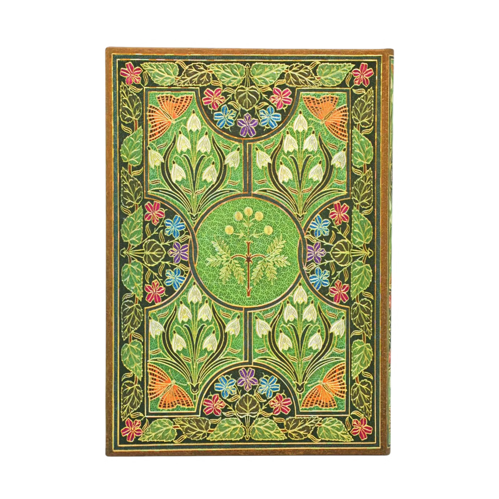 Agenda 2027 PAPERBLANKS Poésie en Fleurs - 1 semaine sur 2 pages - Midi - Hardcover - Vertical - 176p