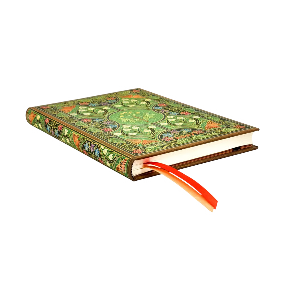 Agenda 2027 PAPERBLANKS Poésie en Fleurs - 1 semaine sur 2 pages - Midi - Hardcover - Vertical - 176p