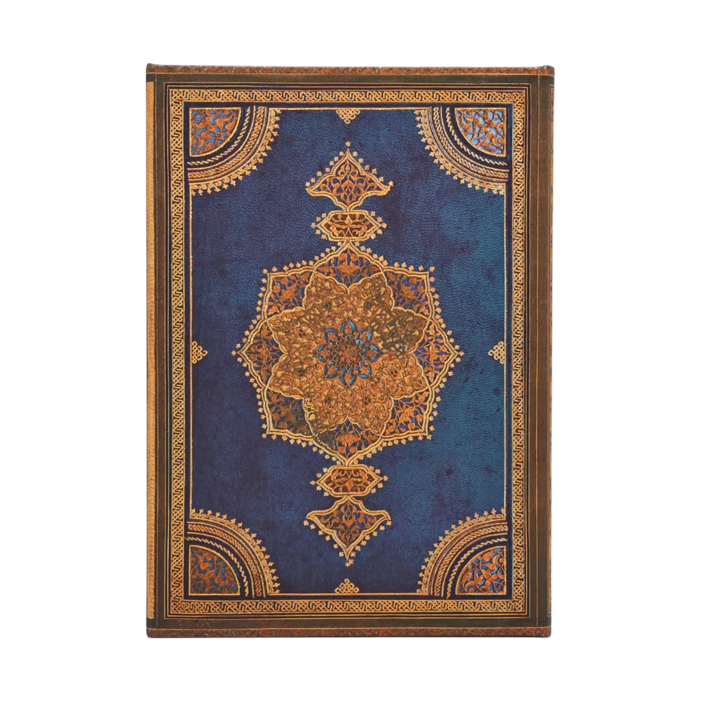 Agenda 2027 PAPERBLANKS Safavide Indigo - 1 semaine sur 2 pages - Midi - Hardcover - Vertical - 176p