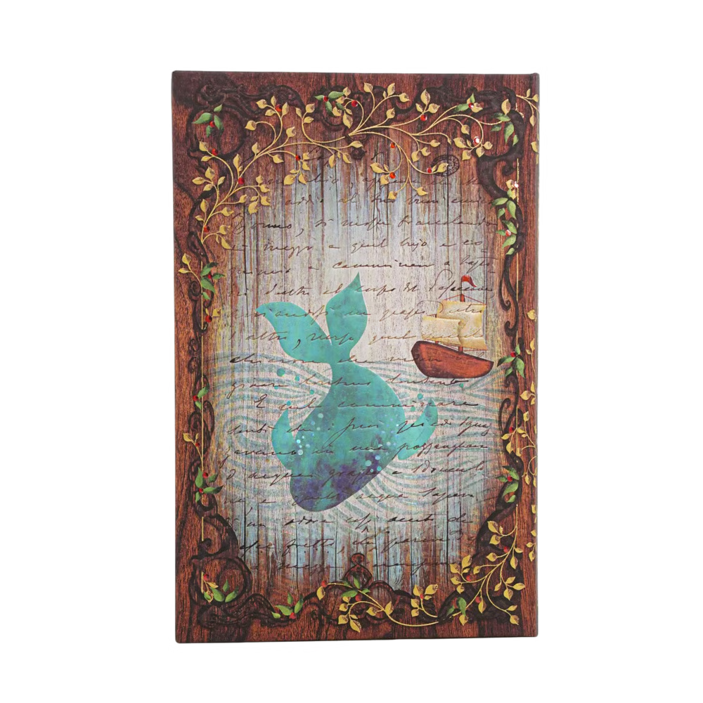 Agenda 2027 PAPERBLANKS Carlo Collodi, Pinocchio - 1 semaine sur 2 pages - Maxi - Hardcover - Horizontal - 176p