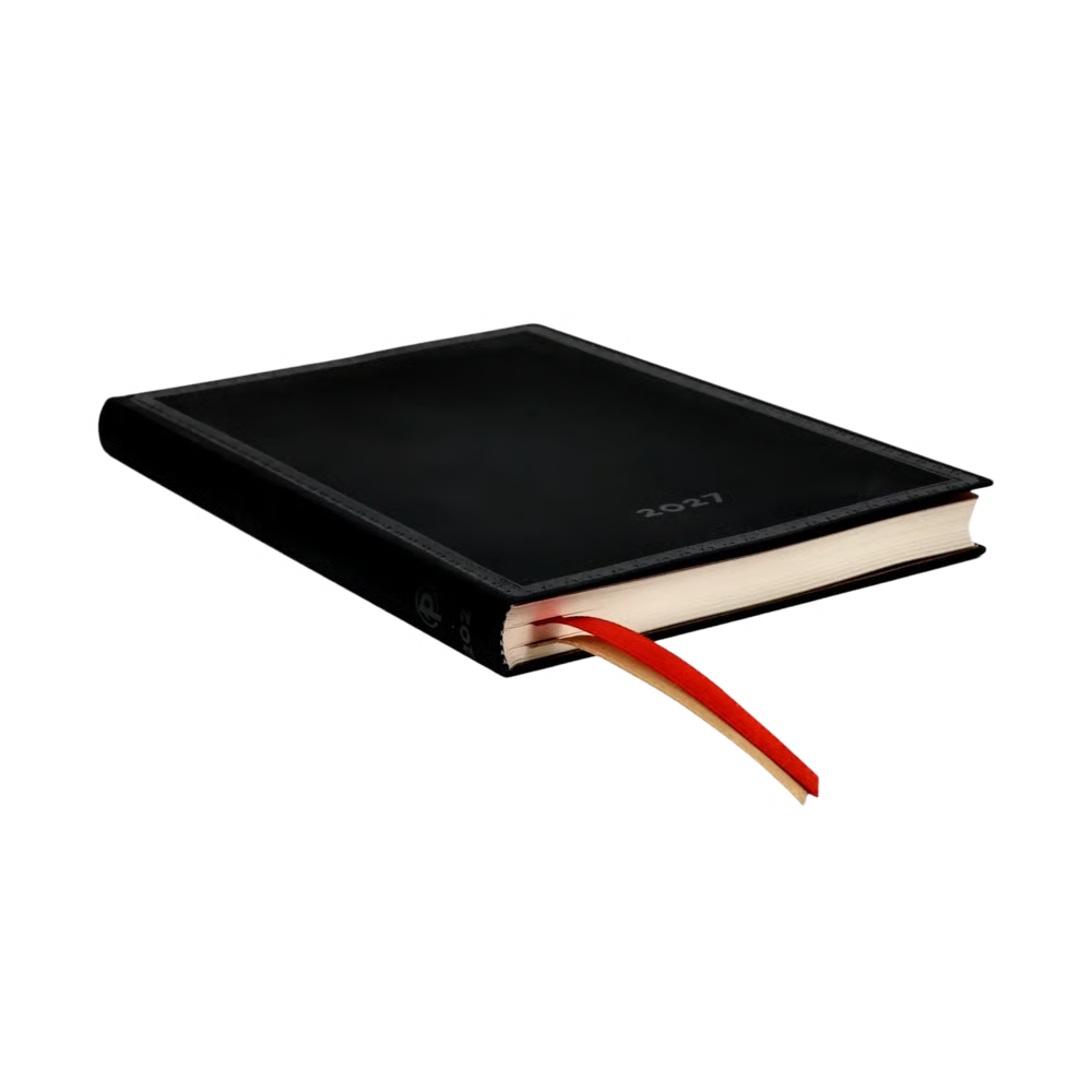 Agenda 2027 PAPERBLANKS Black Edition Bold - 1 semaine sur 2 pages - Midi - Softcover - Horizontal - 176p