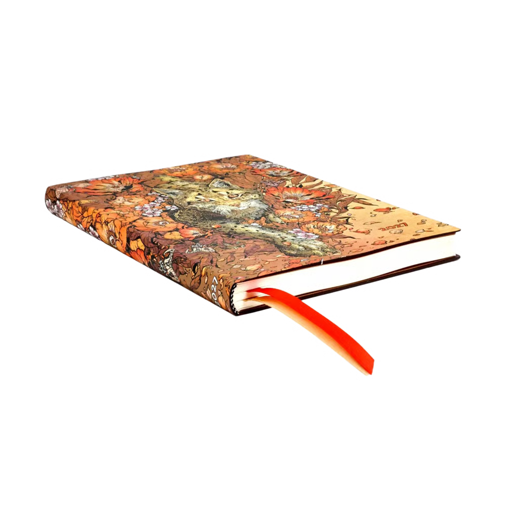 Agenda 2027 PAPERBLANKS L'Ascension du Lynx - 1 semaine sur 2 pages - Midi - Softcover - Vertical - 176p