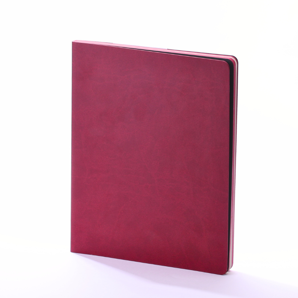 Carnet BALTS L - B5+ - Softcover - Quadrillé - Burgundy