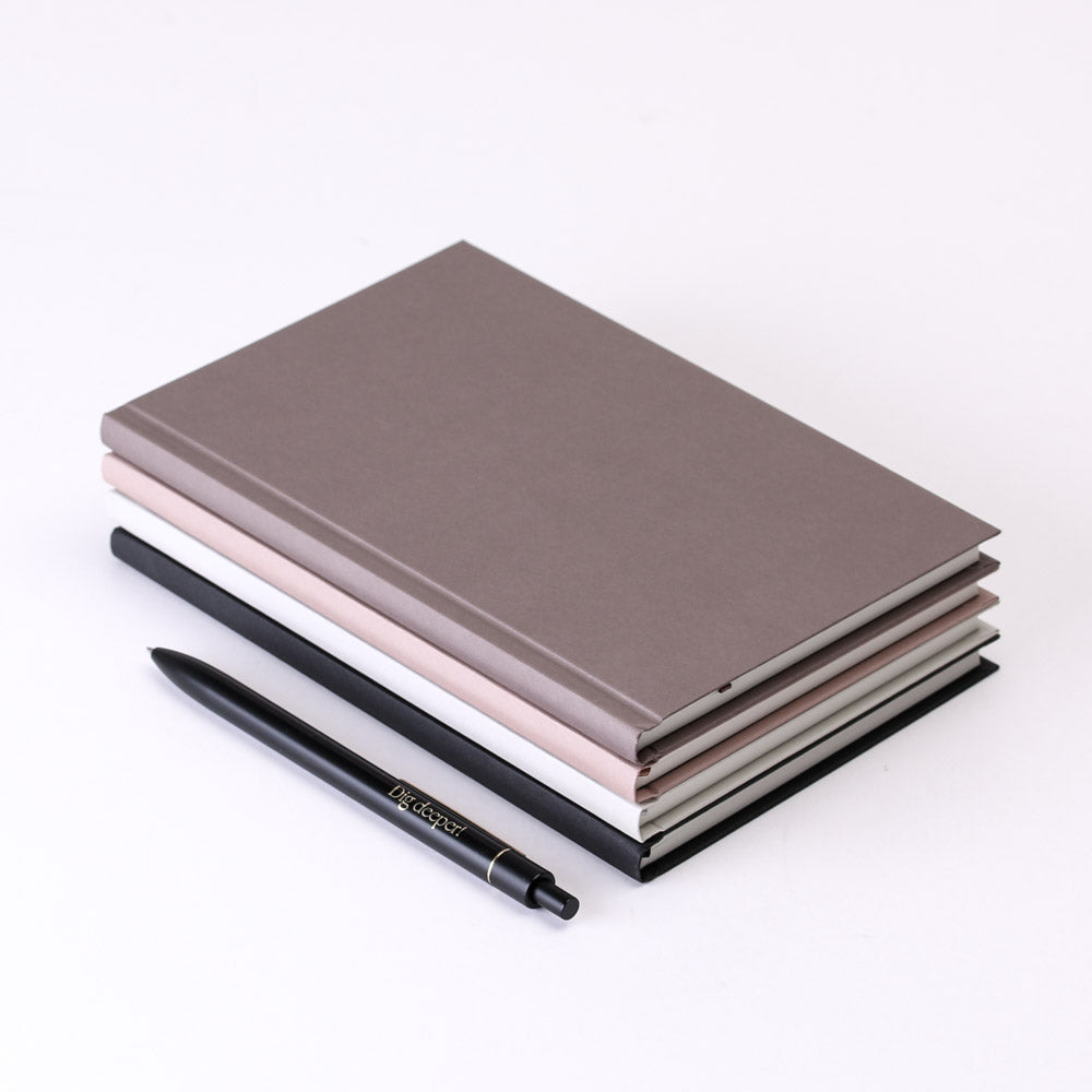 Carnet BALTS Chic - B6+ - Hardcover - Uni - Latte Brown