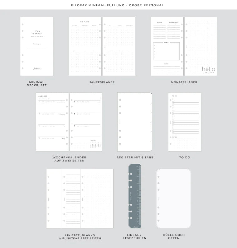 Organiseur FILOFAX Norfolk