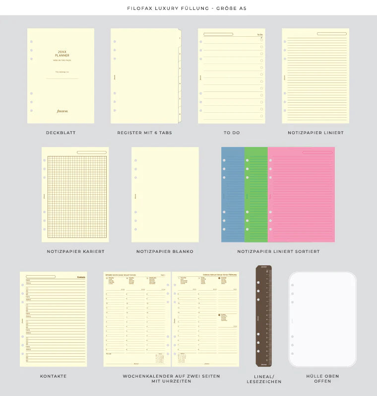 Organiseur FILOFAX Malden