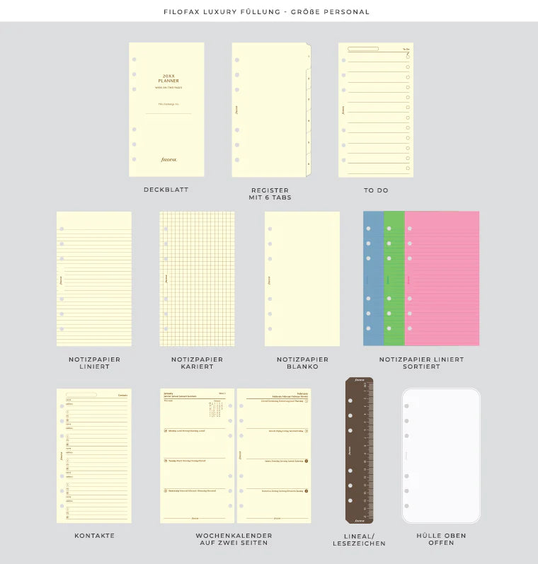 Organiseur FILOFAX Malden