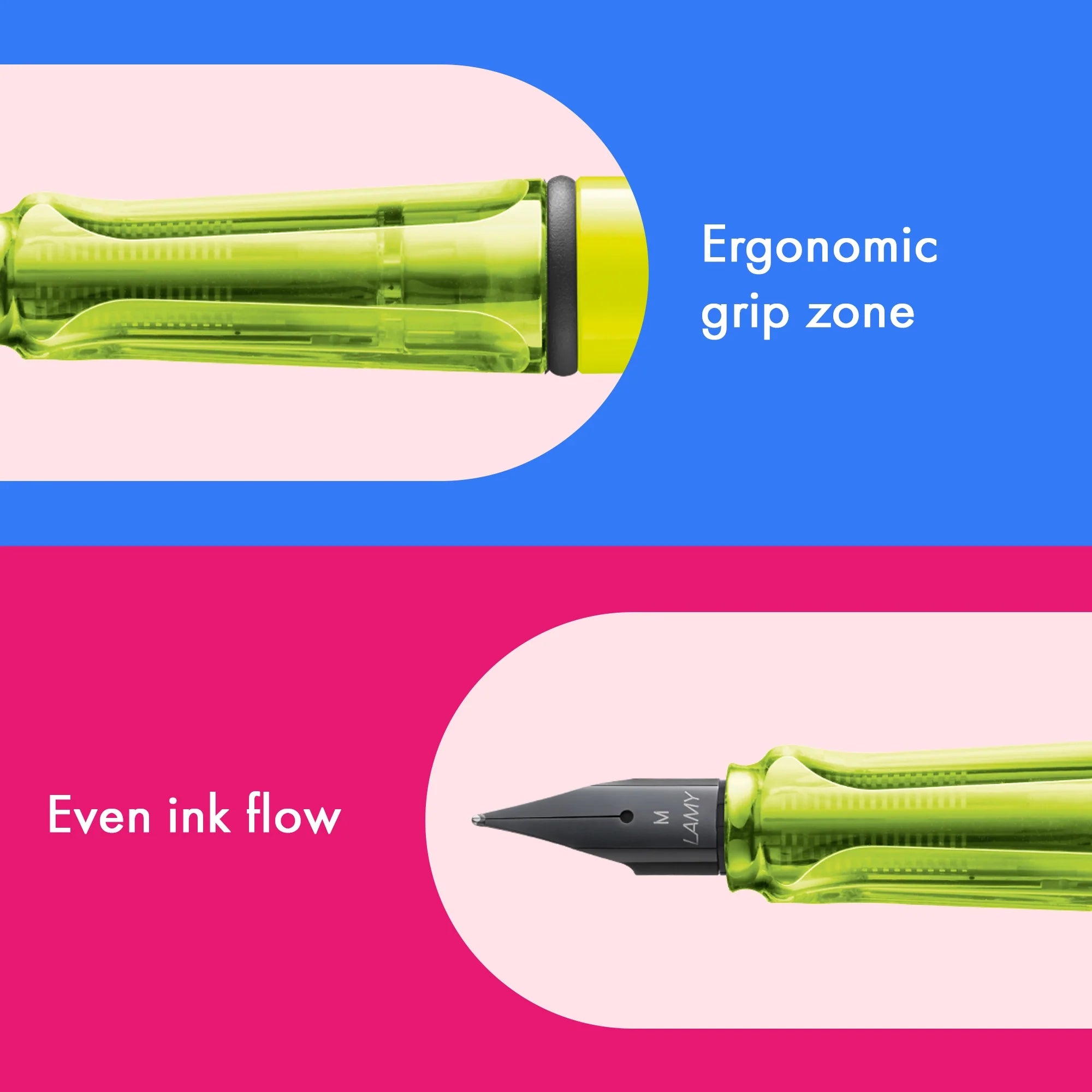Stylo plume LAMY safari Édition Spéciale 2026 - Neon Yellow