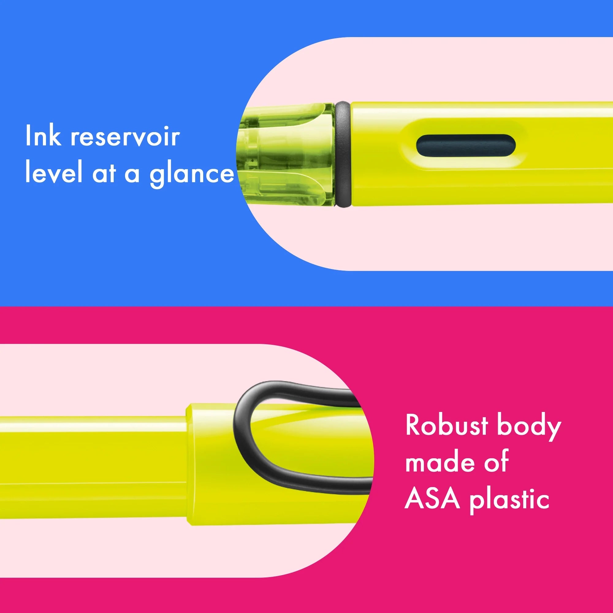 Stylo plume LAMY safari Édition Spéciale 2026 - Neon Yellow