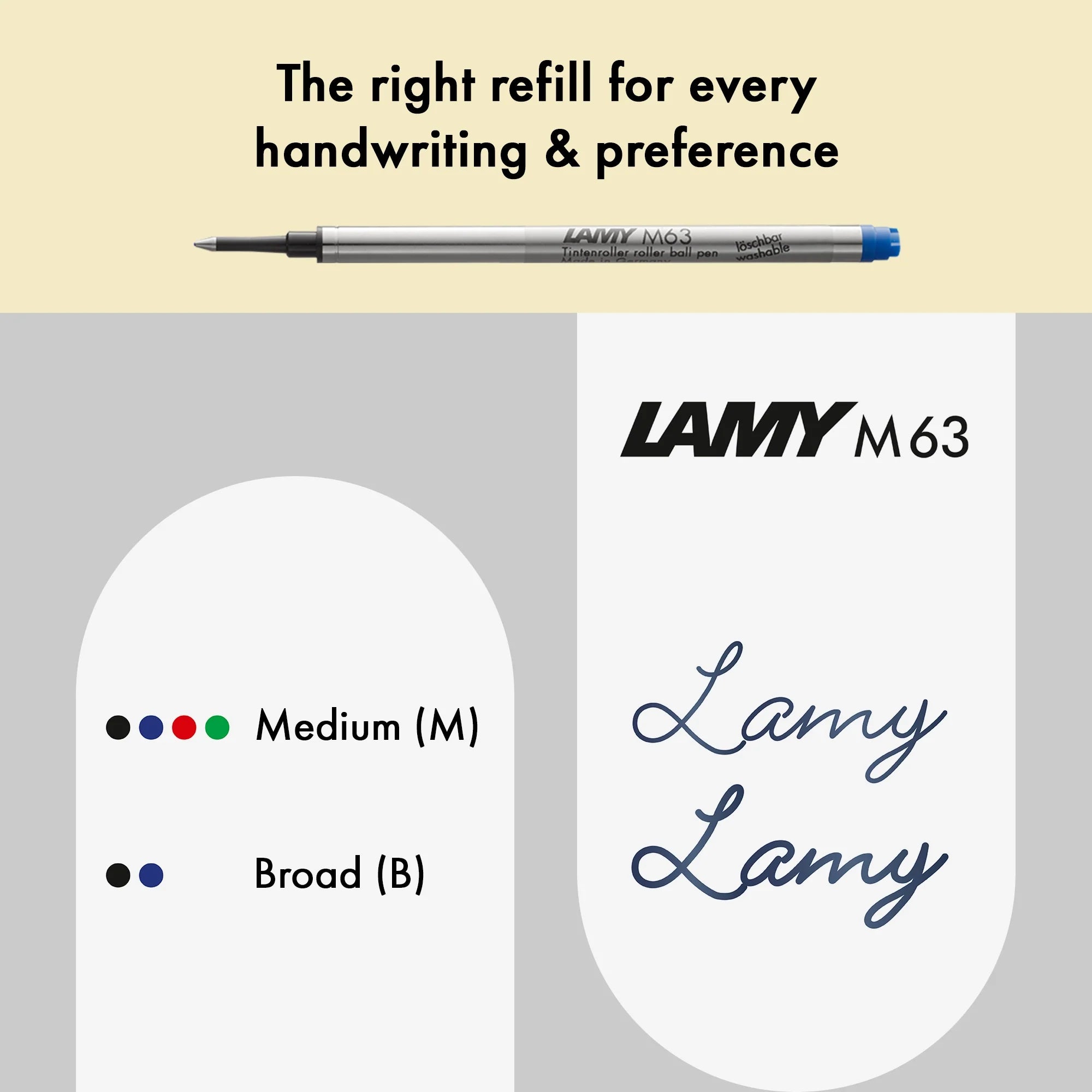 Stylo roller LAMY studio - Black