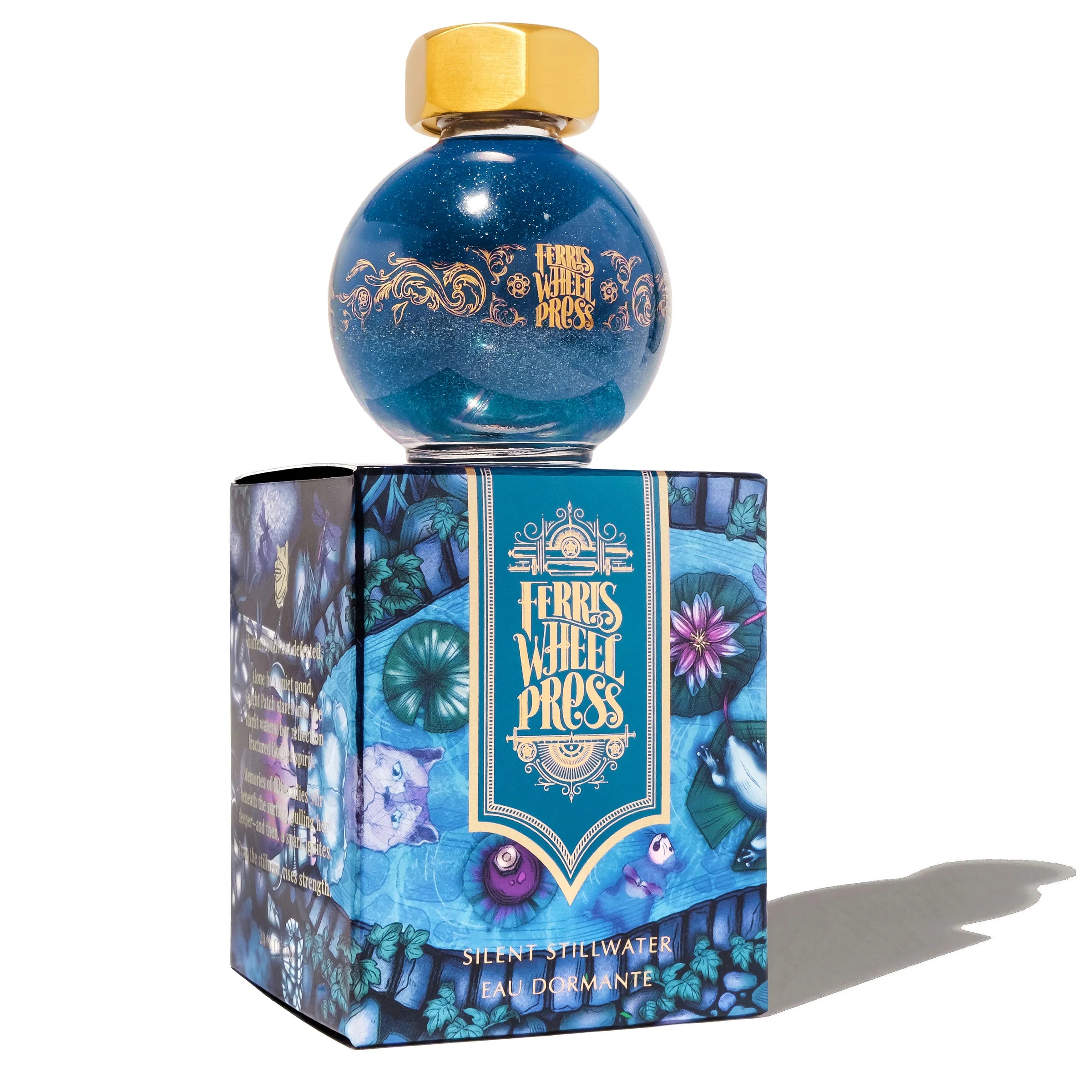 Flacon d'encre FERRIS WHEEL PRESS - FerriTales - The Book of Knights Series | Silent Stillwater (20ml)