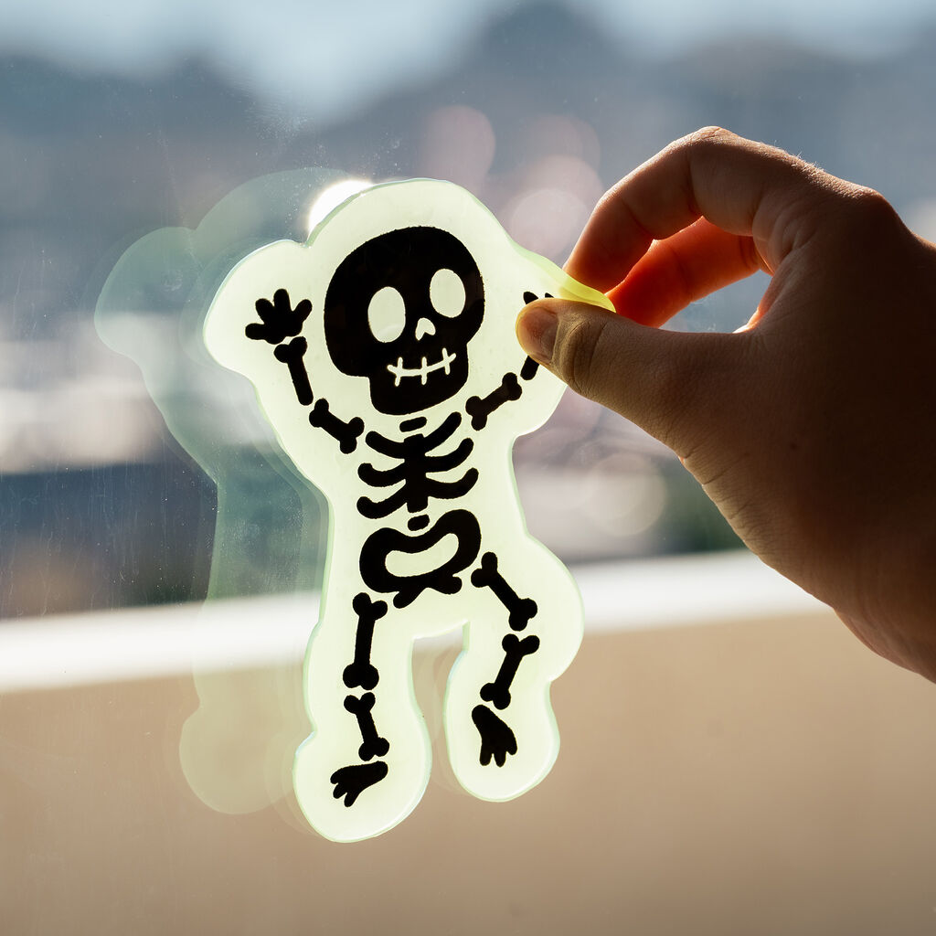 Set de 11 autocollants en gel pour fenêtre LEGAMI - Halloween Edition - Windo-Glow