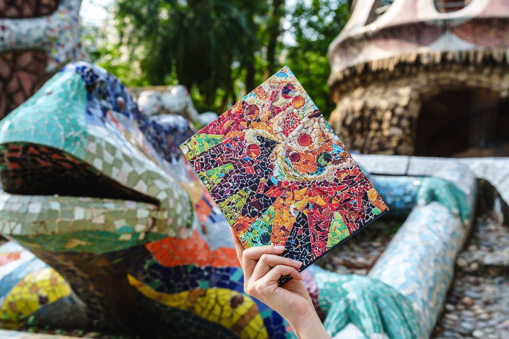 Agenda 2026-2027 PAPERBLANKS Le Soleil de Gaudi - 1 semaine sur 2 pages - Midi - Hardcover - Horizontal - 176p