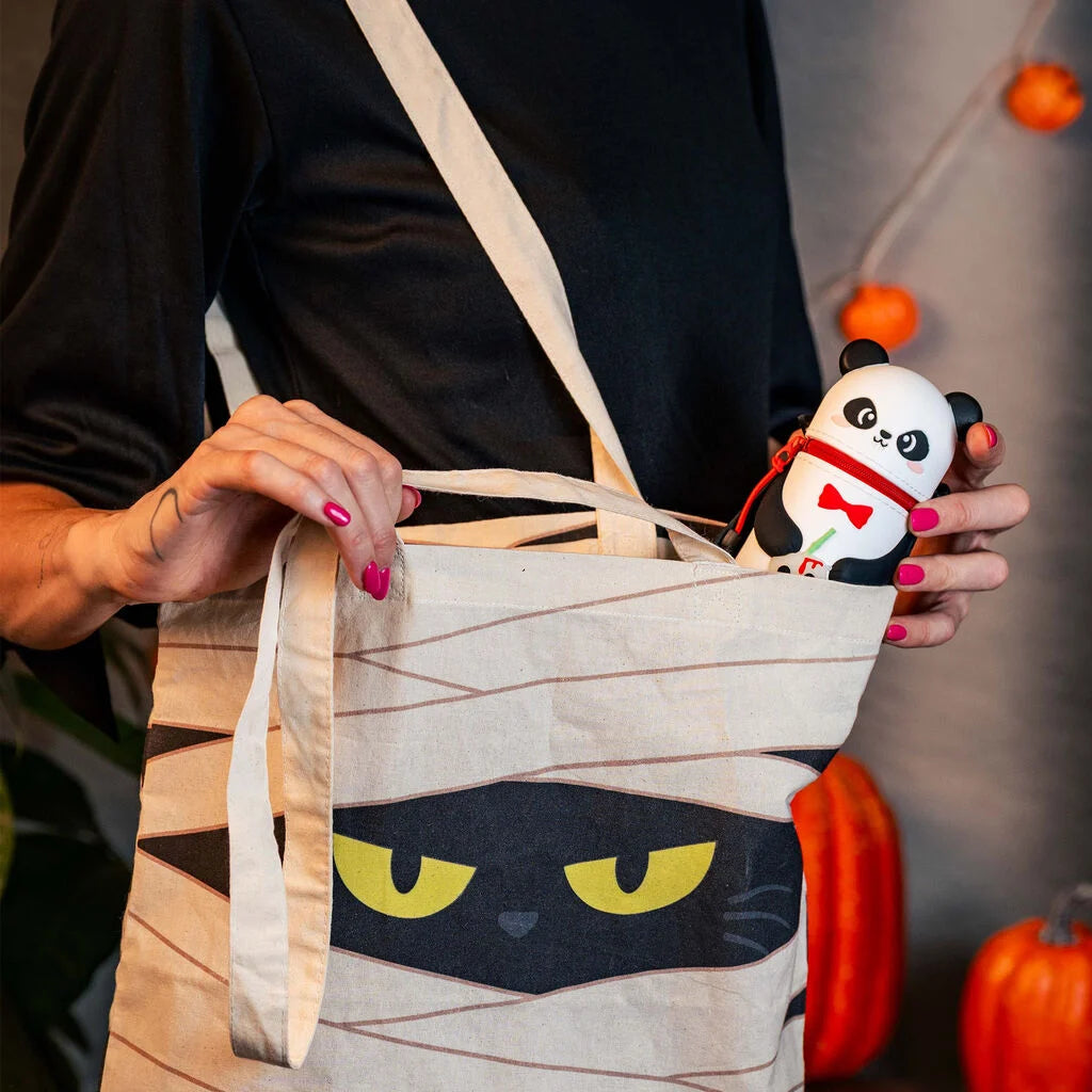 Trousse 2-en-1 LEGAMI Kawaii - Halloween Edition - Panda « Bam-Boo »